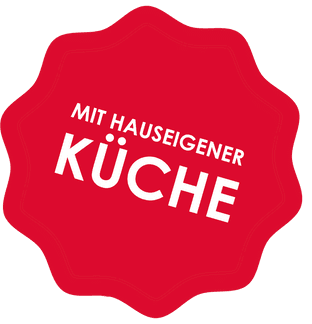 Mit hauseigener Küche