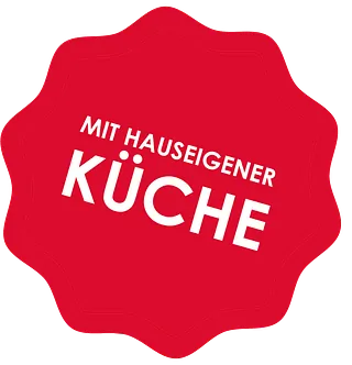 Mit hauseigener Küche